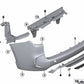 Rejilla parachoques trasero para BMW X5 F85, X6 F86 (OEM 51128060000). Original BMW