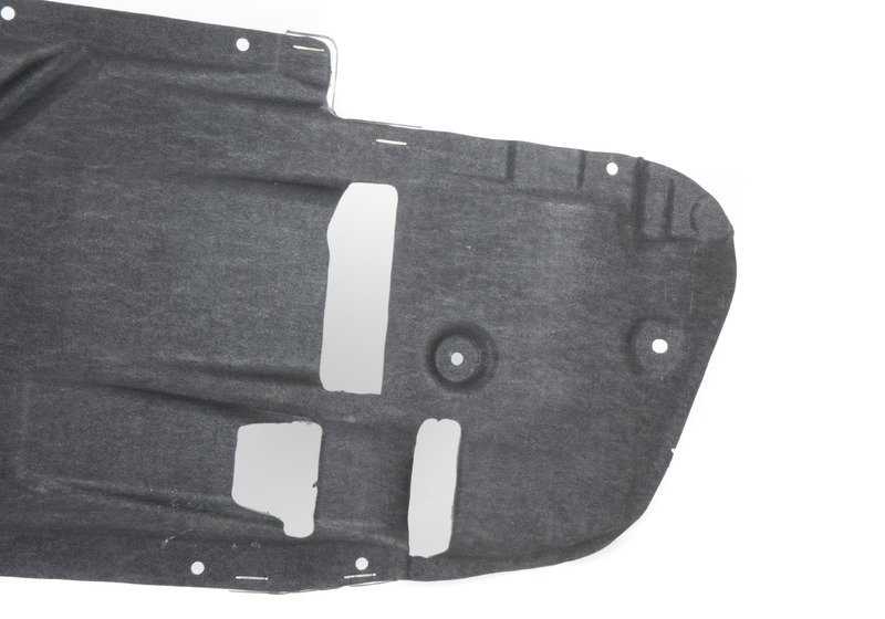 Protector bajo motor (cubrecarter) central OEM 51757185029 para BMW F07, F10, F06, F12, F13, F01, F02, F04. Original BMW.