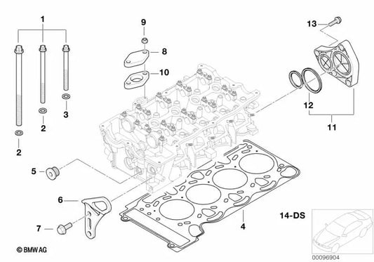 Arandela para BMW E87, E46, E90, E91, E83, E85 (OEM 11121709671). Original BMW