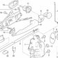 Cerradura rotatoria con actuador, izquierda para BMW Serie 3 E46 (OEM 51217011249). Original BMW