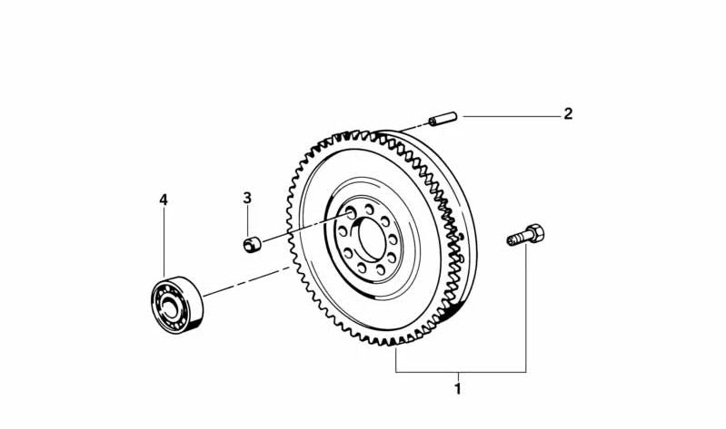 Volante bimasa para BMW E52 (OEM 21217505849). Original BMW.