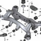 Soporte trasero del eje OEM 33316783715 para BMW E81, E82, E87, E88, E90, E91, E92, E93. Original BMW.