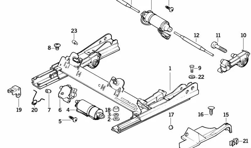 Tapa de Cubierta para BMW Serie 3 E36 (OEM 52108169015). Original BMW