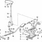 Cable amortiguador de ruido para BMW E34 (OEM 25161219070). Original BMW