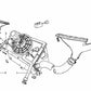 Manguera de refrigerante OEM 64211353368 para BMW E23, E24, E28, E32, E34. Original BMW.