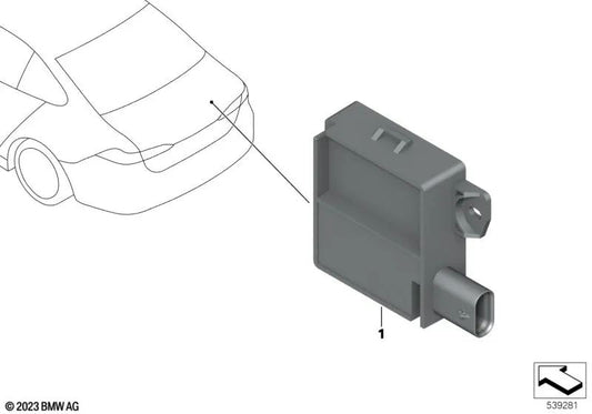 Smart Opener Control Unit for BMW 5 Series G60 (OEM 61355B3ED72). Original BMW