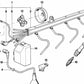 Sensor de cigüeñal OEM 12121725020 para BMW E32, E31. Original BMW.