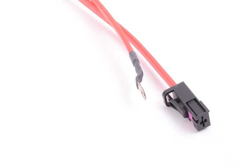 Cable de batería plus bajo suelo para BMW F12, F13 (OEM 61129348295). Original BMW