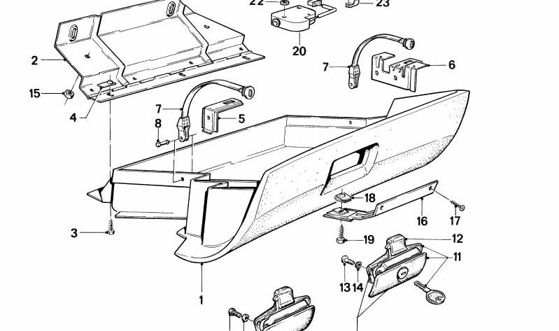 Soporte de cojinetes para BMW Serie 3 E30 (OEM 51161913891). Original BMW