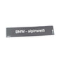 Etiqueta adhesiva de advertencia OEM 51142121000 para BMW E21, E30, E12, E28, E24, E23, E32. Original BMW.