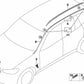 Rejilla decorativa Frontal derecha para BMW F97 (OEM 51118098088). Original BMW