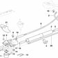 Tubería de combustible frontal para BMW Serie 3 E36 (OEM 16121182860). Original BMW