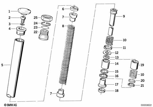 Ring for BMW (OEM 31422301886). Genuine BMW