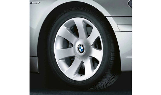 Llanta de aleación original BMW diseño Estrella 175 OEM 36116767828 para BMW E65, E66. Compatible con Serie 7 (2001-2008).