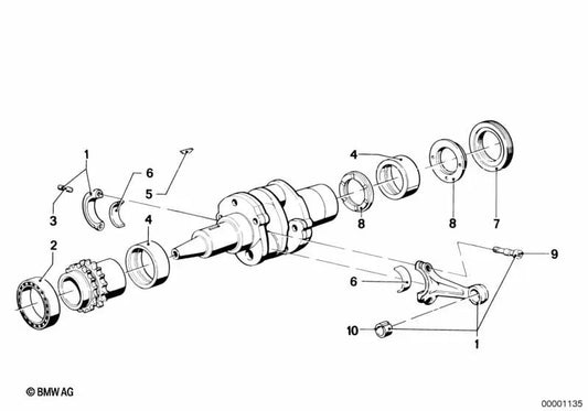 Trim ring for BMW R248 (OEM 11111256975). Genuine BMW