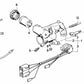 Cerradura de dirección original OEM 32311155240 para BMW E34, E32, Z1. Compatible con todos los modelos mencionados.