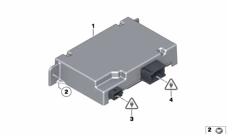 Unidad de control para sistemas basados en cámara para BMW Serie 5 F07, F10, F11, F18, Serie 6 F06, F12, F13, Serie 7 F01N, F02N, F04 (OEM 66519259021). Original BMW