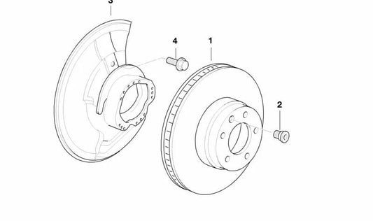 Guardabarros derecho para BMW E52 (OEM 34101165354). Original BMW