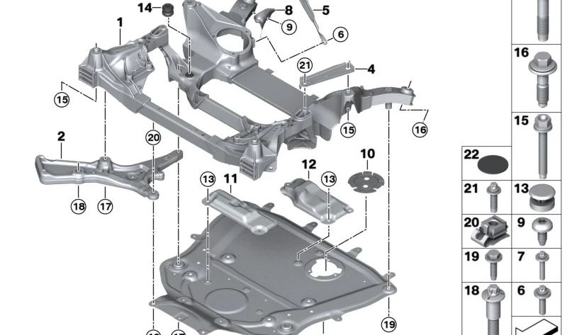 Brazo de control delantero OEM 31106898652 para BMW (Modelos compatibles: G30, G31, G32, G11, G12, F90). Original BMW.