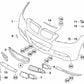 Adaptador de Protección del Compartimento del Motor para BMW Serie 3 E90, E90N, E91, E91N (OEM 51117892935). Original BMW