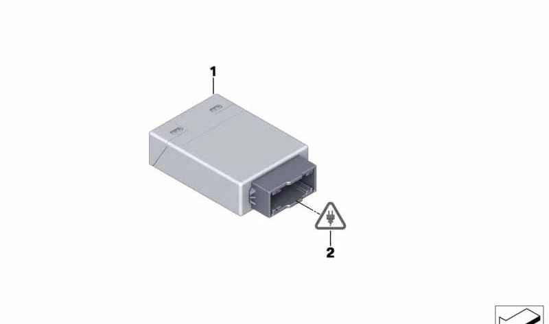 Servotronic Control Unit for BMW 5 Series F07, F10, F11, 6 Series F06, F12, F13, 7 Series F01N, F02N, X5 F15, X6 F16 (OEM 32436872117). Genuine BMW