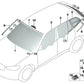 Left washerfangleiste for BMW X3 F97, G01, G08 (OEM 51137399031). Genuine BMW