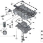 Junta Cárter de Aceite para BMW F90, G70, F91, F92, F93, F95, G05N, F96, G06N, G07N, G09 (OEM 11137852273). Original BMW.