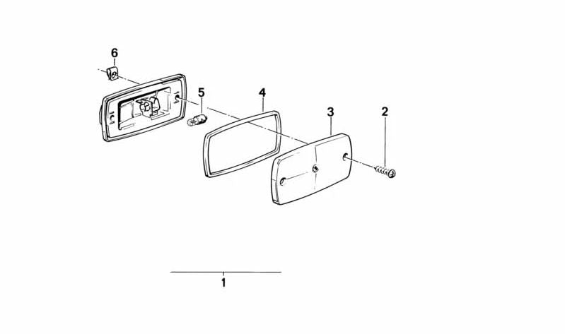 Luz de posición lateral delantera OEM 63141370267 para BMW E30, E36, E46, E28, E34, E39, E32, E38, E53, Z3. Original BMW