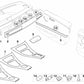 Dekorleiste Puerta Trasera Derecha para BMW Serie 3 E90, E90N, E91, E91N (OEM 51429171792). Original BMW