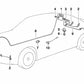 Sensor Ultrasónico Stratus para BMW E39, E60, E61, E63, E64, E85, E86 (OEM 66206989085). Original BMW