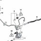 Kraftstoffschlauch für BMW X5 E70, X6 E71 (OEM 13537582065). Original BMW