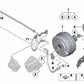 Trennwandabdichtung para BMW Serie 1 E81, E82, E87, E87N, E88 Serie 3 E90, E90N, E91, E91N, E92, E92N, E93, E93N X1 E84 (OEM 34306769327). Original BMW.