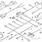 Carcasa de conector sin codificar para BMW Serie 5 E60, E60N, E61, E61N, Serie 6 E63, E63N, E64, E64N (OEM 61136931439). Original BMW