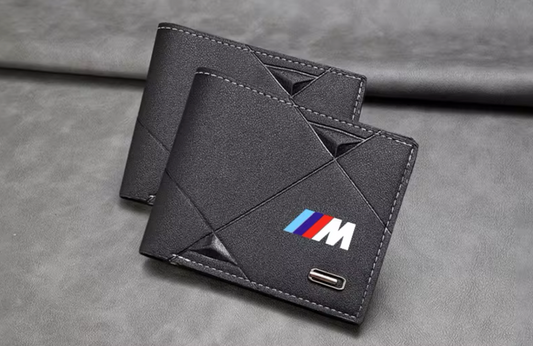 Cartera Multifuncional de Cuero BMW ///M