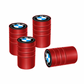 Tapones de Válvula de Neumático en Aluminio para BMW - Set de 4 Unidades (Colores: Rojo, Negro, Plata)