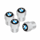 Tapones de Válvula de Neumático en Aluminio para BMW - Set de 4 Unidades (Colores: Rojo, Negro, Plata)