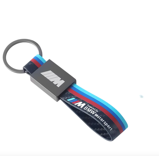 Keychain /// M BMW alimentado pelo BMW Motorsport - Efeito de Carbono