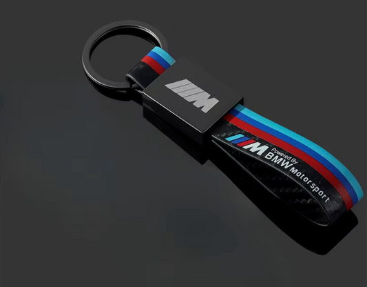 Keychain /// M BMW alimentato da BMW Motorsport - Effetto carbonio