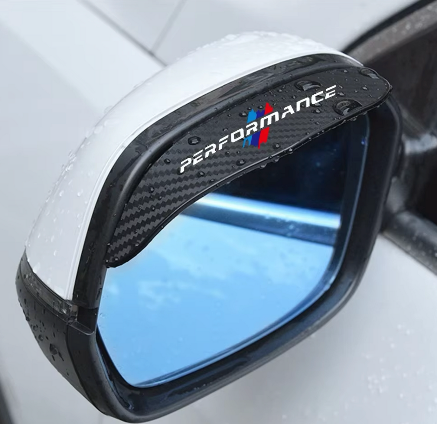 Cejas de Lluvia para Espejos Retrovisores BMW - Diseño en Carbono