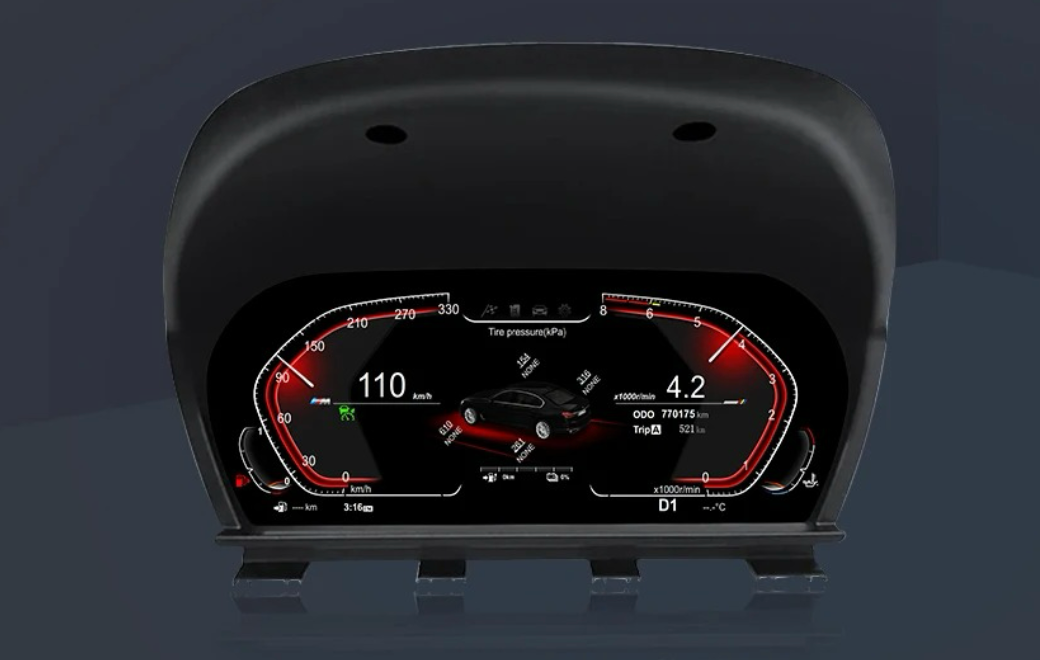 Cuadro Panel Marcador de Instrumentos Digital LCD para BMW Serie 1, Serie 2, X1, X2 (F20, F52, F22, F48, F49, F39)