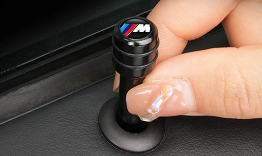 Set di 4 pin di blocco per BMW - design premium con logo /// m