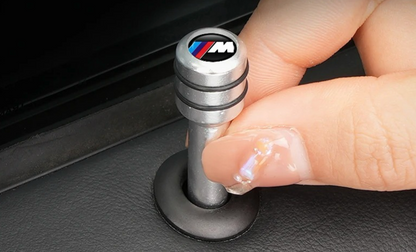 Set di 4 pin di blocco per BMW - design premium con logo /// m