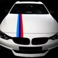 Vinilo Adhesivo BMW ///M – Pegatina Tricolor para Personalización Deportiva