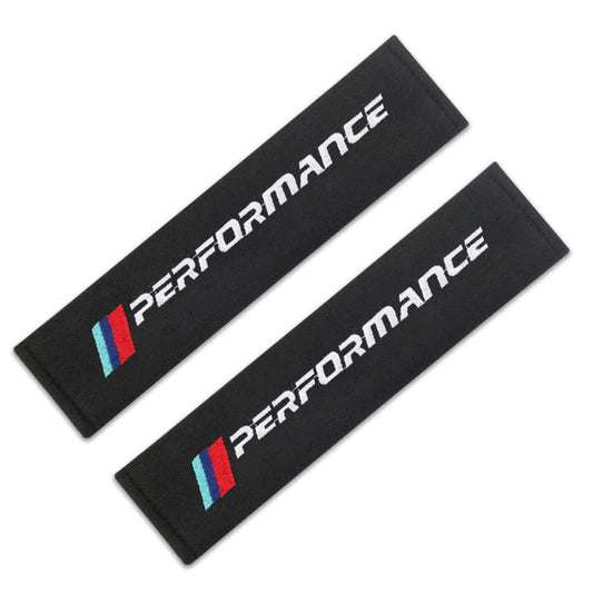 Almohadillas Para Cinturón De Seguridad Bmw ///Performance Color Negro. Accesorios