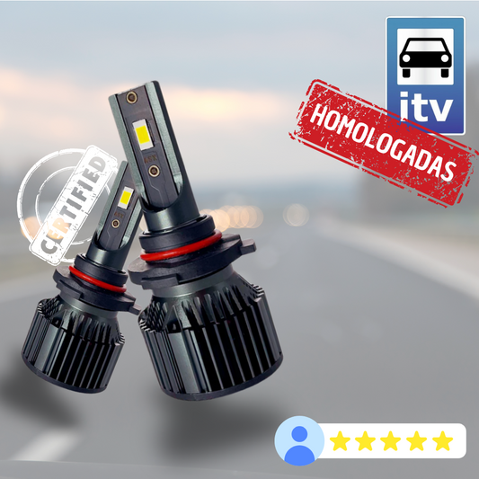 Bombillas H7 Ultra LED Canbus para BMW. 300% Más Luz, Homologadas en Europa para Conducción Segura