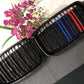 Riñoneras / Parrillas Para Bmw E70 E71 X5 X6 Negras Brillantes Doble Linea Con Los Colores M