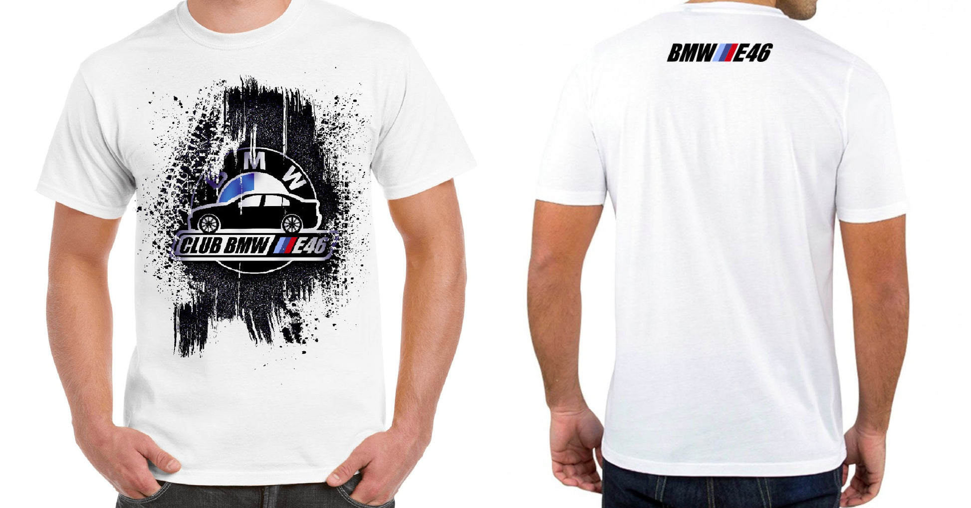 Camiseta Unisex Del Club Bmw E46 Merchandising