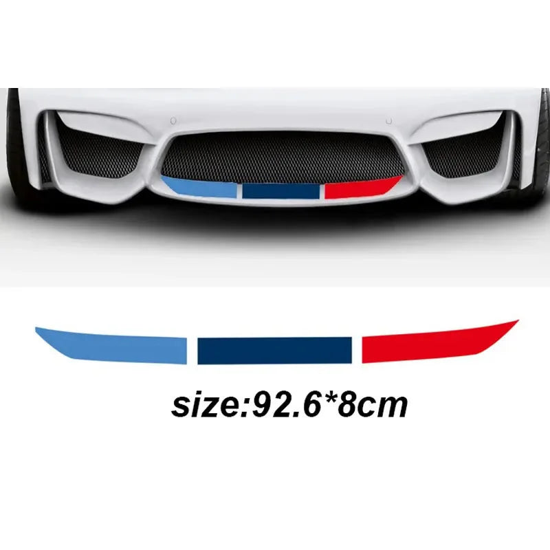 Pegatinas De Decoración Para Parachoques Bmw - Estilo Premium Modelos E36 E39 E46 Y Más Delantero