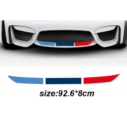 Pegatinas De Decoración Para Parachoques Bmw - Estilo Premium Modelos E36 E39 E46 Y Más Delantero