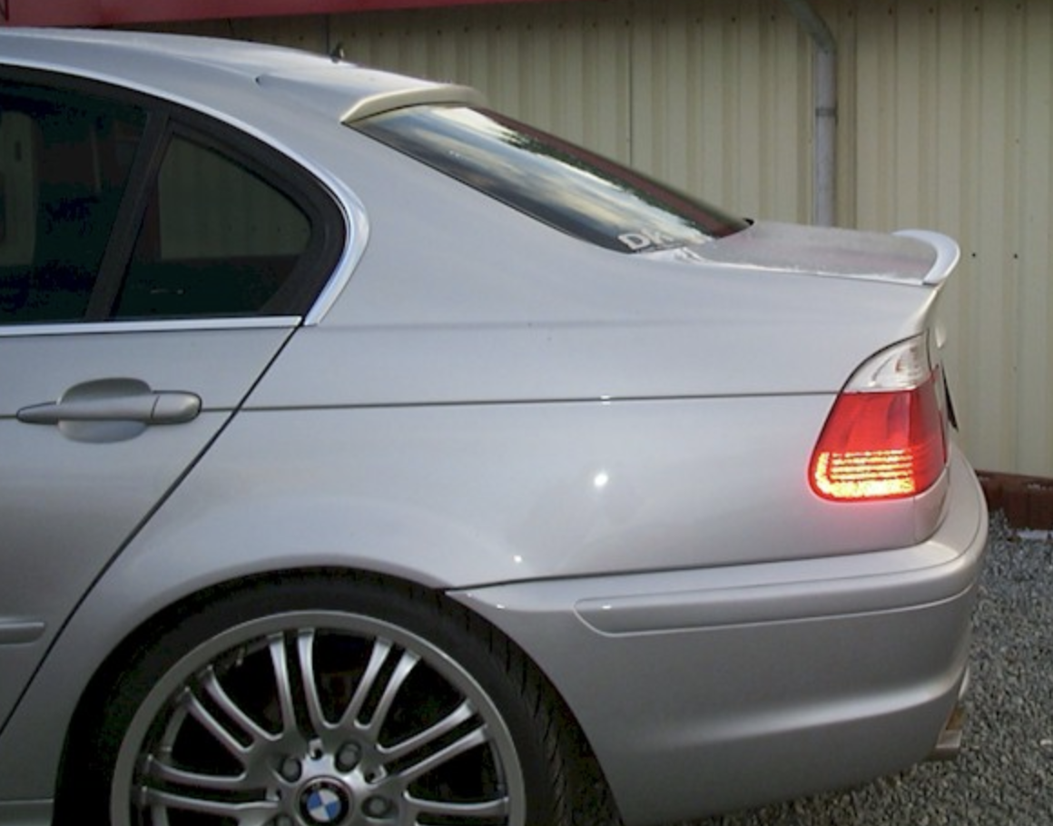 Spoiler / Alerón Trasero Maletero Para Bmw E46 Berlina. Original De Aerodinámica